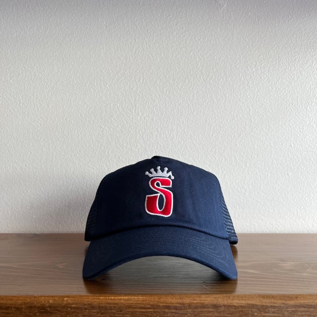 Stussy Trucker S Crown Hat Navy | Full Court Online