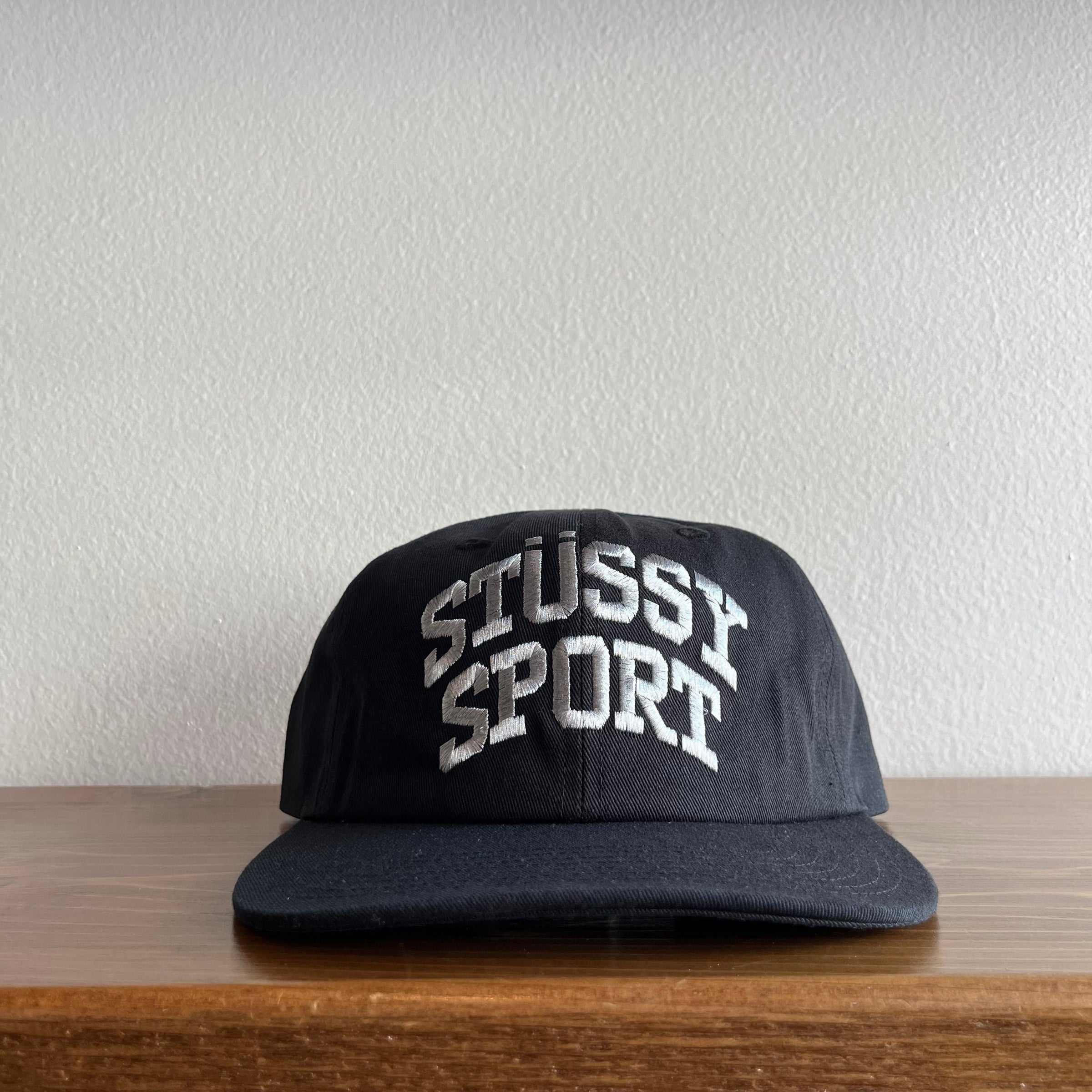 【在庫あり/即出荷可】 Stussy Online Court Full | Silver Black/ Cap Sport 帽子