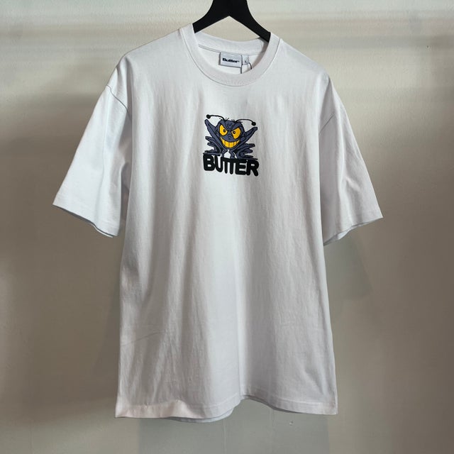 【BUTTER GOODS】 Lamp Tee, White Lamp Tee, White – Butter Goods USA