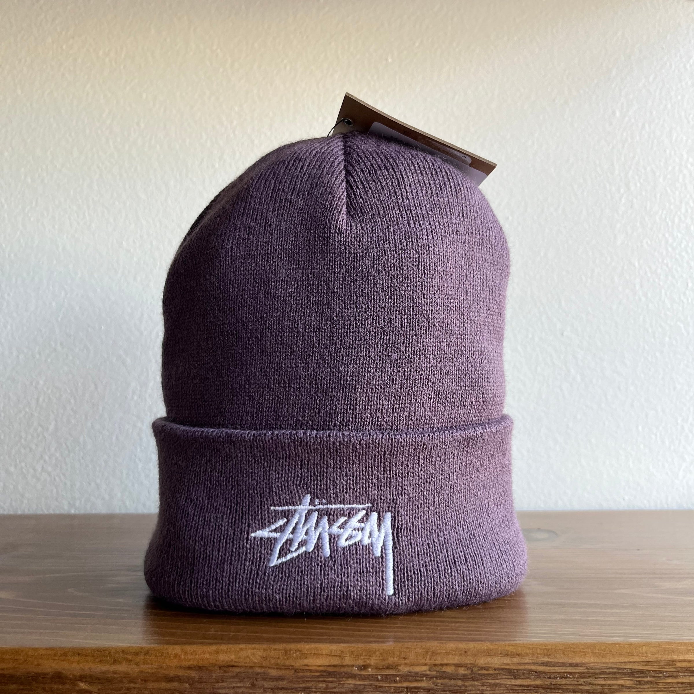 stussy beanie grey