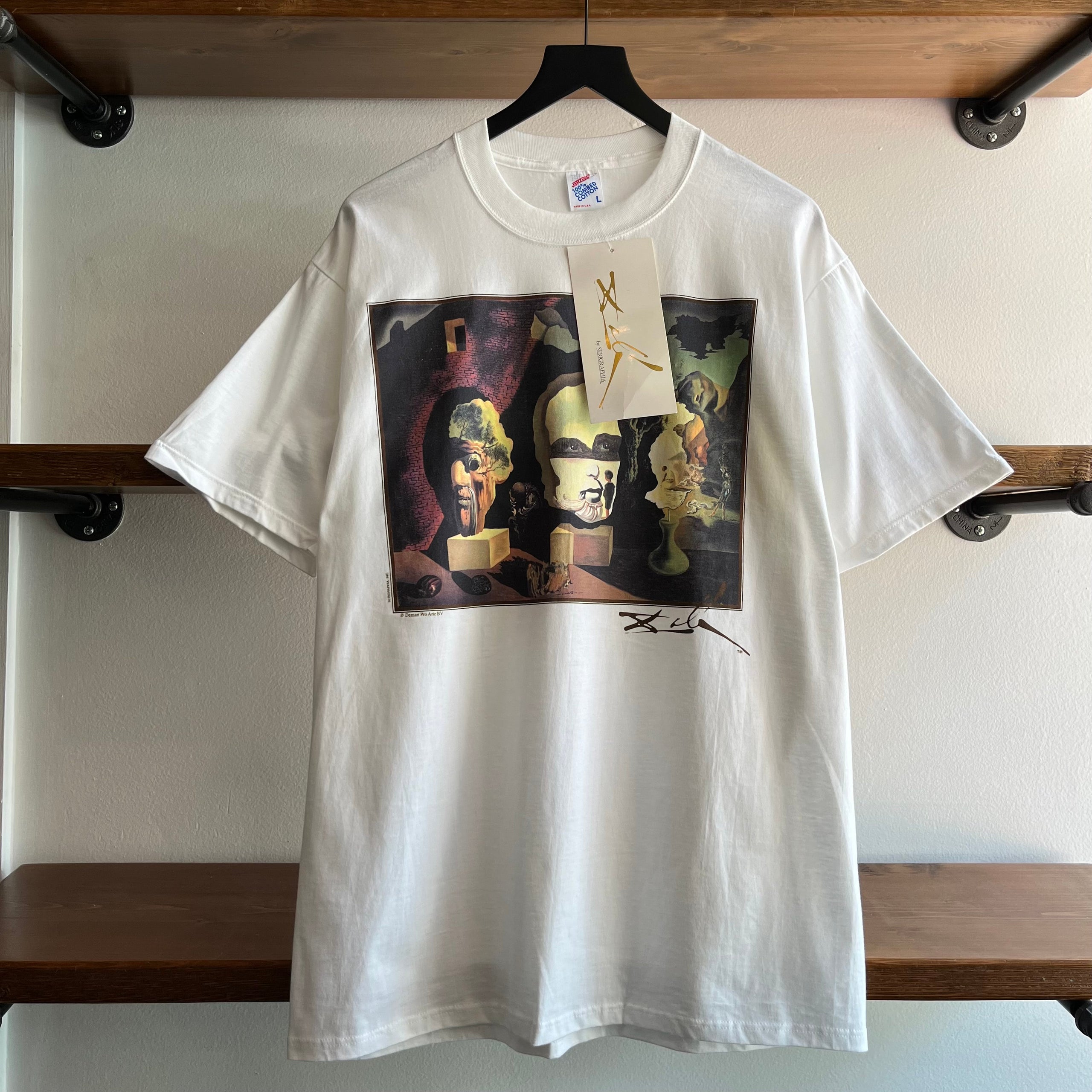Nwt 90s Salvador Dali Art Tee